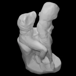 Copulating Satyr and Nymph