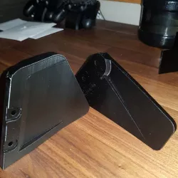 Custom Heel Guards for KTM RC8R