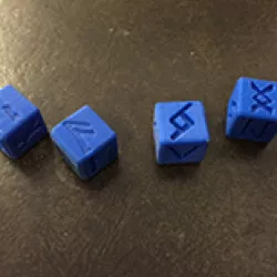 Dice Nordic Rune 6 sided