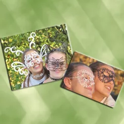 Doodle Bug and Cat Costume Mask