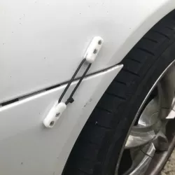 Drift Spec Zip Tie Bumper Repair.
