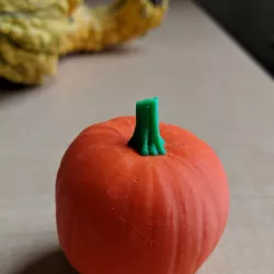 Dual Extrusion Pumpkin from 3D Scan