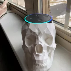Echo Dot Skull Holder with sound escape