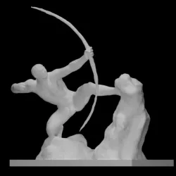 Ercole Saettante (Hercules shooting arrow)