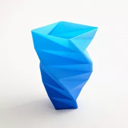 Facet Spiral Vase