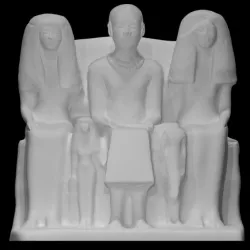Family group of Ptah-mai, chief of the Wah-priests of Ptah