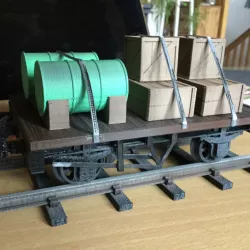 Flatbed Wagon for 16mm Scale Garden Railway