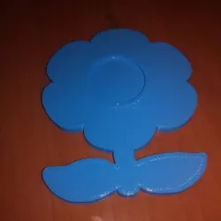 Flor posavasos