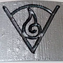 Forehead Protector with the Hyuuga clan symbol