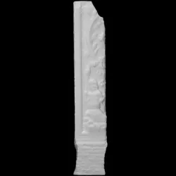 Fragment of a Slab with Triton and Plant Spiral