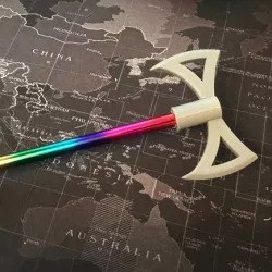 fun Axe pencil topper
