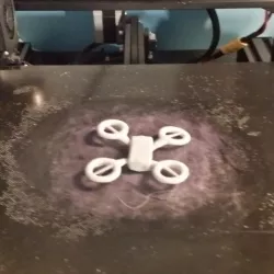 futuristic cargo drone