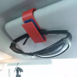 Glasses car clip