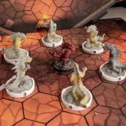 Gloomhaven Monster - Rending Drake