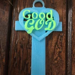 Good GOD Heart Cross