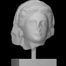 Head of a woman