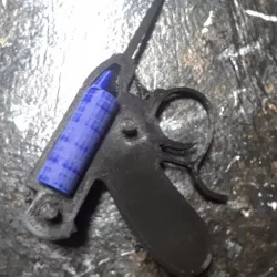 Inner piece for MIB cricket gun (men in black)