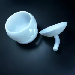 Jack-O-Lantern Tea Light Holder