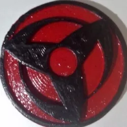 Kakashi's mangekyo eye for Keychain or Pendant