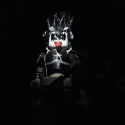 LEGO GIANT MASTER OF ROCK KISS DEMON BASS