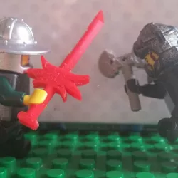 Lego Minifigure Sword