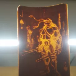 Leonardo - TMNT - Lithophane