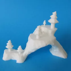 Low Poly Arch Landscape