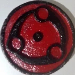 Madara's mangekyo sharingan eye for Keychain or Pendant