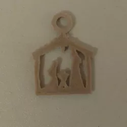 Manger Scene Ornament