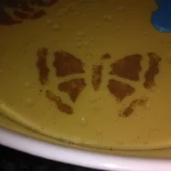 Mariposa en el cafe