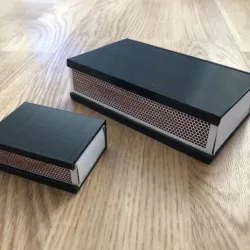 Matchbox cover (big box)