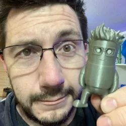 Mini Joel Telling - 3D printing Nerd