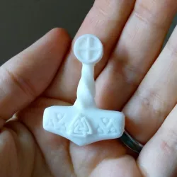 Mjolnir, Thor's hammer.