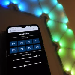 moodlite LED wall tiles with web app :-)