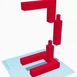 Multi-Part Headphone Stand 1
