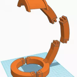 Multi-Part Headphone Stand 3