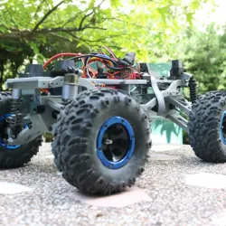 MyRCCar 1/10 MTC Chassis Updated. Customizable chassis for Monster Truck, Crawler or Scale RC Car