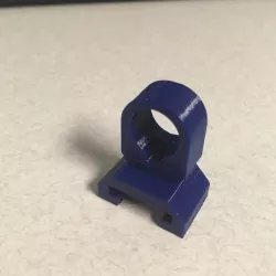 Nerf laser pointer rail attachment