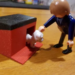 NICHE POUR PETIT CHIEN