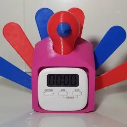 November UFO Turkey Timer Holder