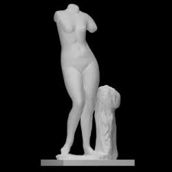 Nude female sculpture
