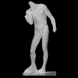 Nude Pierre de Wissant (Burgher of Calais study)