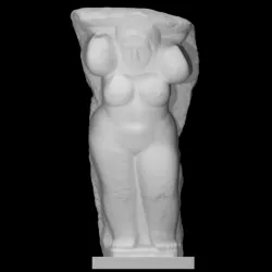 Nude woman