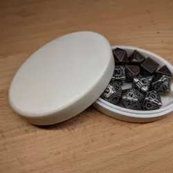 Oval Dice Box