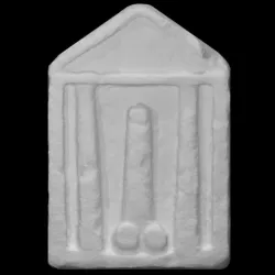 Phallus in a temple relief (Fallo di tufo)