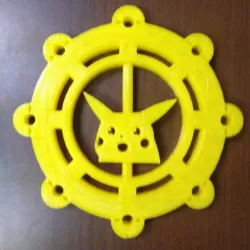 Pikachu "Shocked Face" Ornament