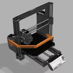 pimp my prusa x motor camera mount (growing timelapse effect)