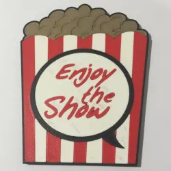 Popcorn Coaster