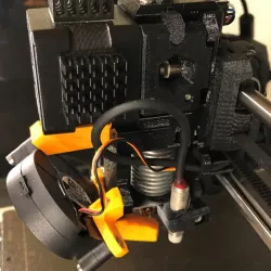 Prusa i3 Mk2.5-Mk3 Extruder, Body and Cover R3 rework to align filament path - Eliminates squeaking - Improves flexible filament reliability