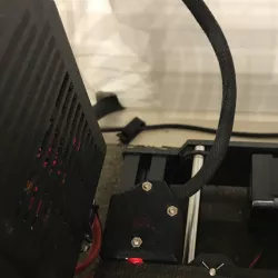 Prusa Lack Enclosure Heatbed Cable Clamp - 60 Degree, for Screw Terminal Heatbed and Textile